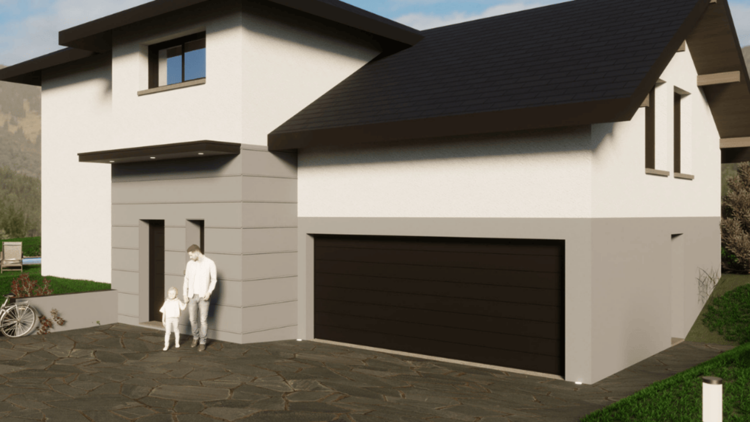 maison architecte garage