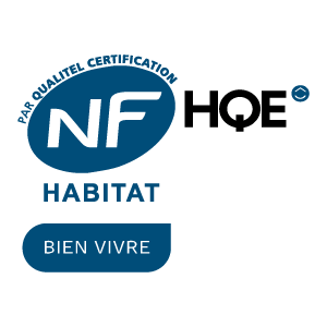 Logo de la certification NF Habitat HQE 