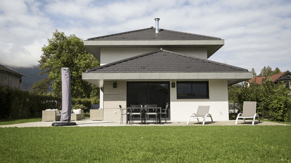 maison design avec jardin