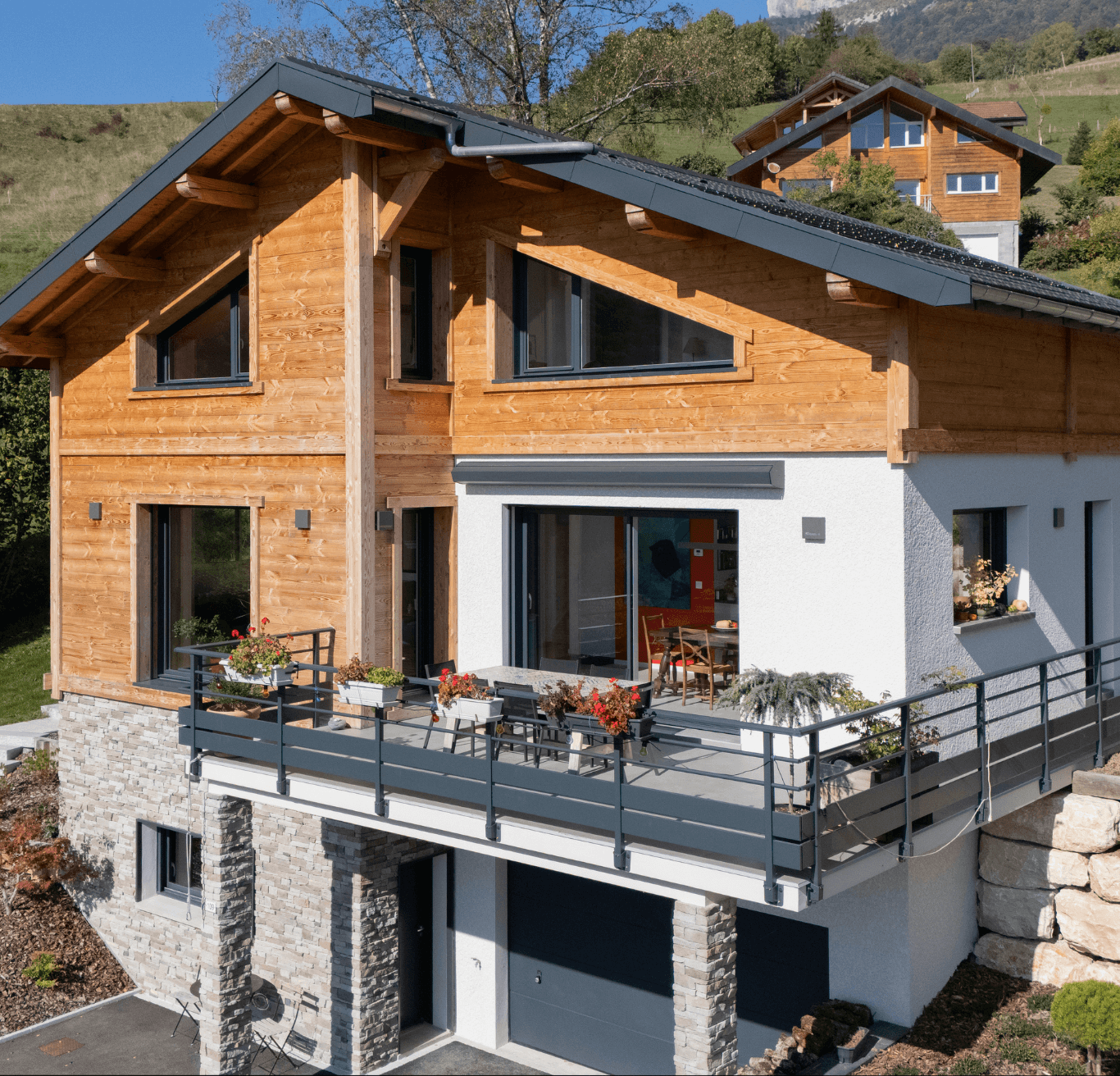 maison type chalet haute savoie